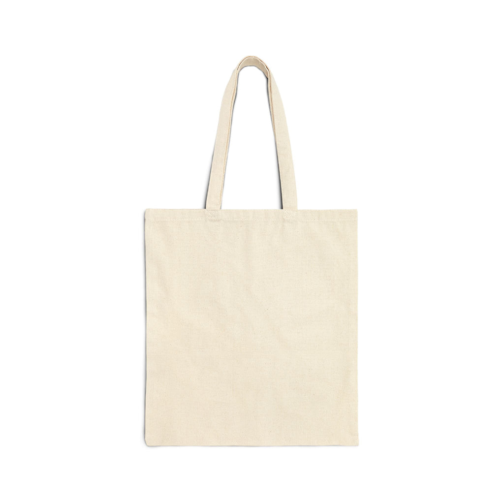 Abstract Intersections Orbital Art Tote — Geometric Canvas Grocery Bag