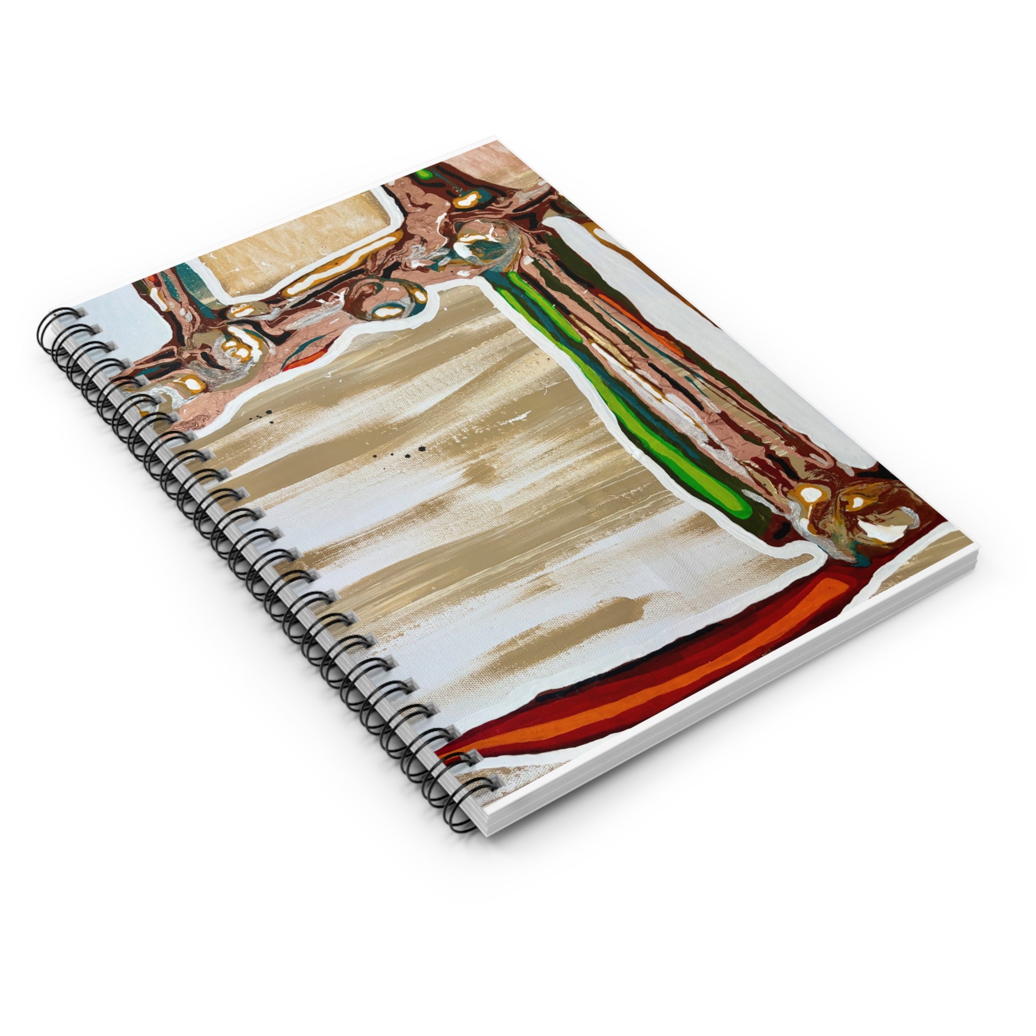 Structure Spiral Notebook — Artistic Ruled Journal