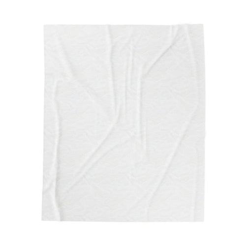 Abstract Hidden Streams Velvet Plush Blanket – Modern Textured Throw for Living Room & Cozy Gift