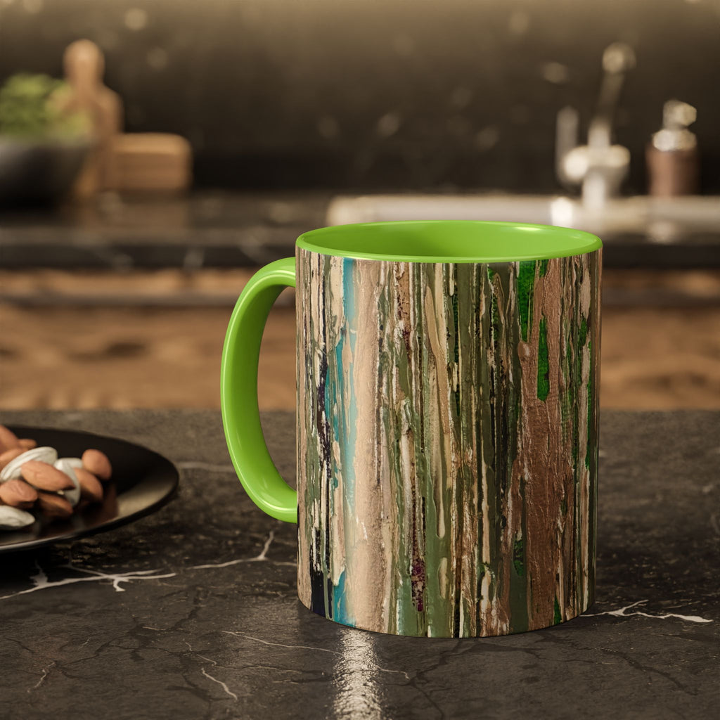 Hidden Streams Mug — Colorful 11oz/15oz Ceramic Coffee Cup