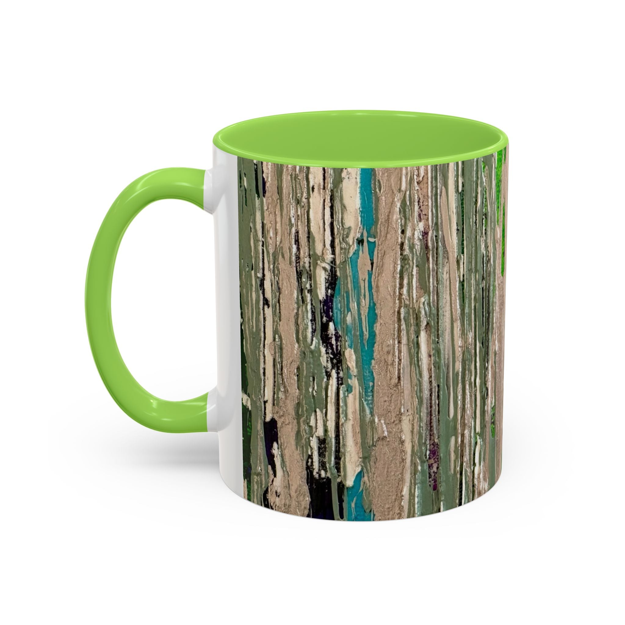 Hidden Streams Mug — Colorful 11oz/15oz Ceramic Coffee Cup