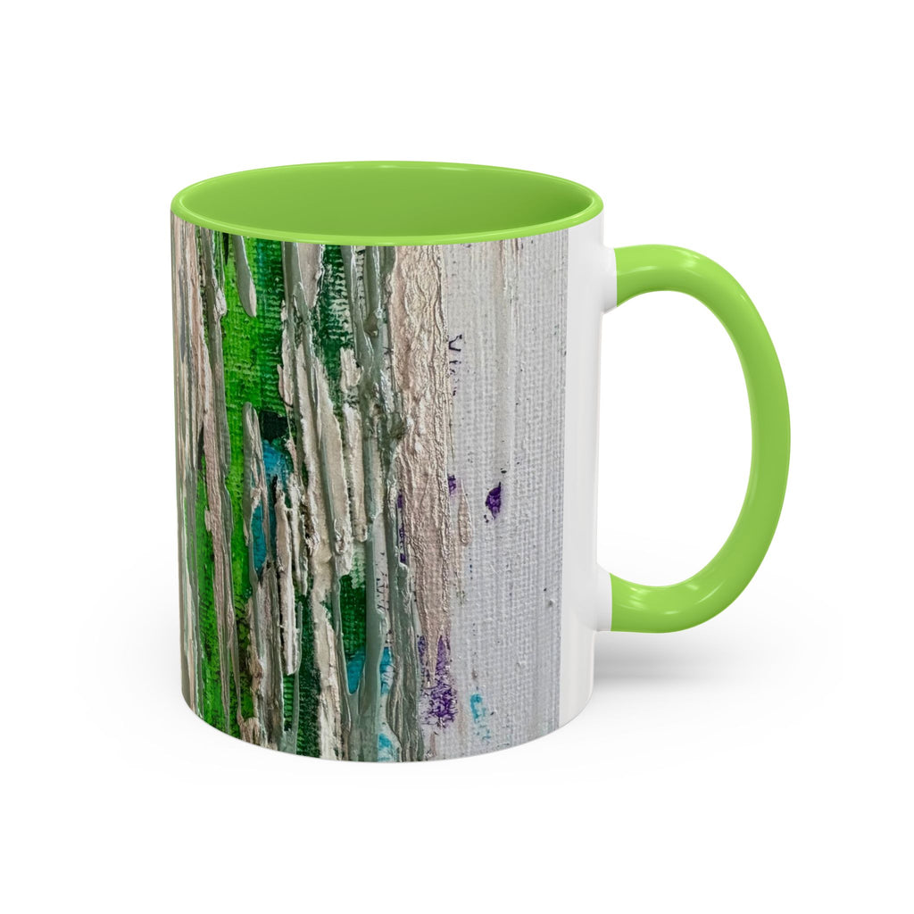 Hidden Streams Mug — Colorful 11oz/15oz Ceramic Coffee Cup