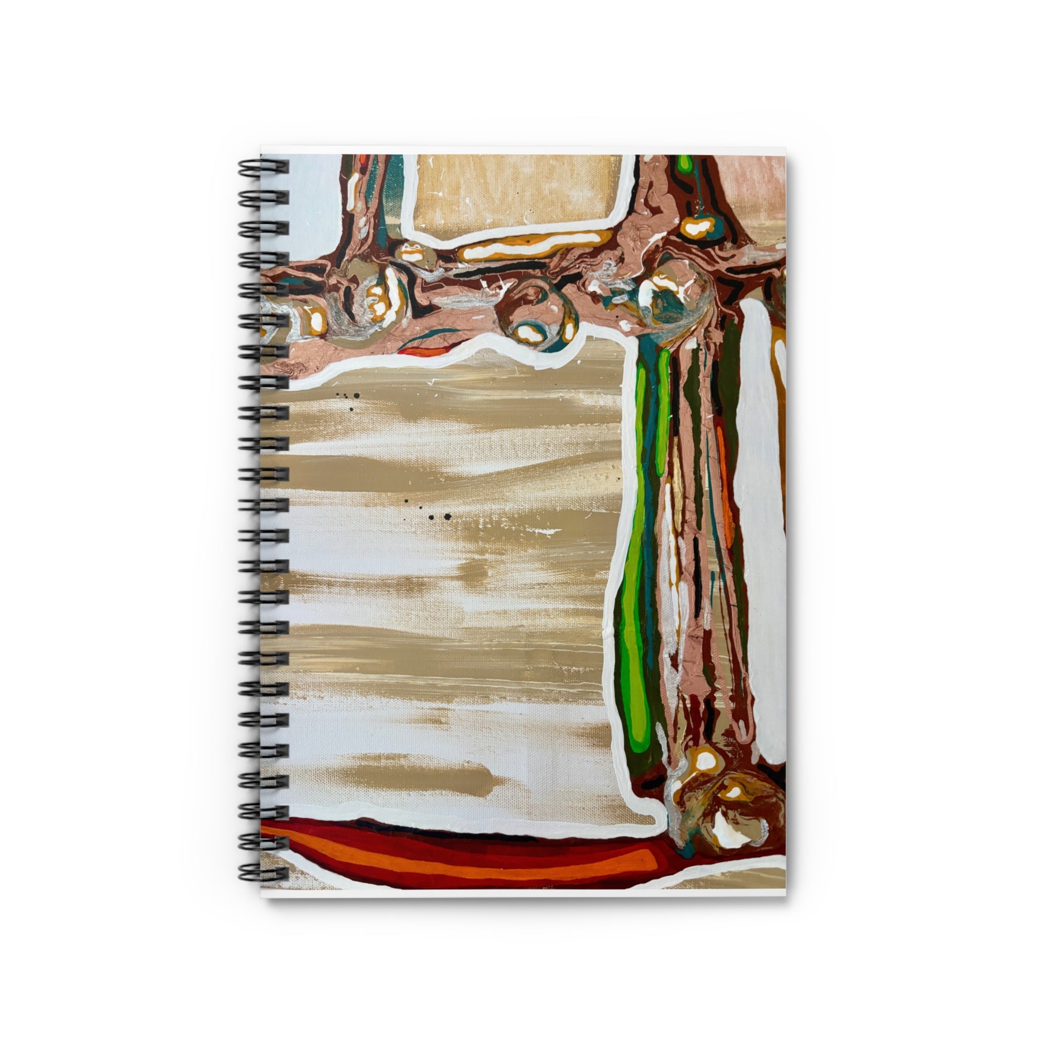 Structure Spiral Notebook — Artistic Ruled Journal